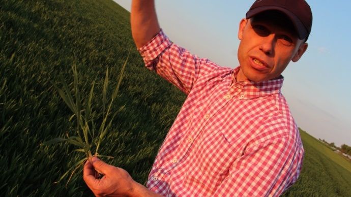 Stefan Doseth est agriculteur en Allemagne. Il cultive sur 55 ha.
