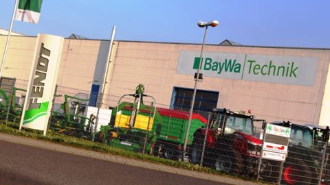 Visite d'une concession de la coopérative agricole Baywa Technik