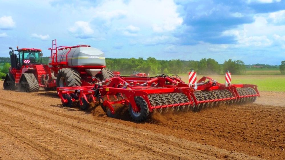 Les derniers outils Horsch prennent la pose dans les champs