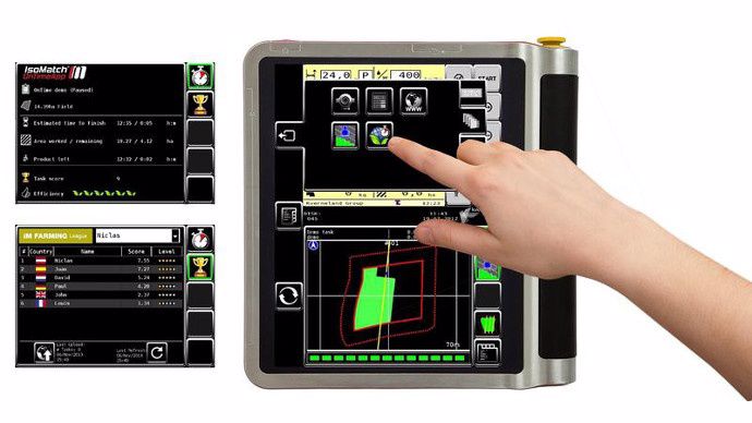 Une nouvelle appli pour le terminal Isobus Kverneland IsoMatch OnTime App