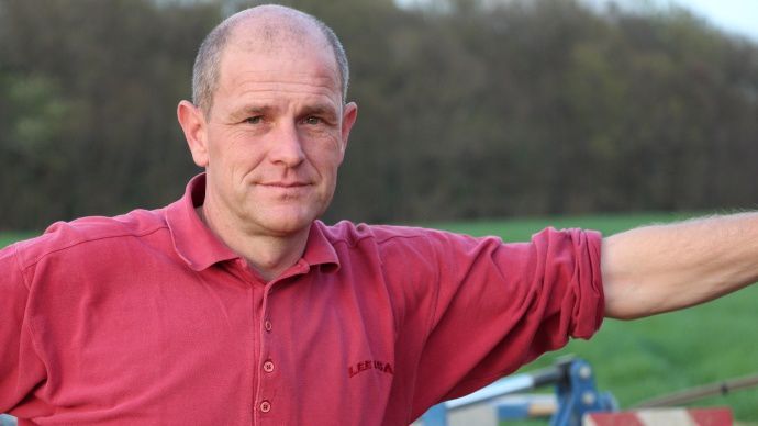 Hubert Daveau agriulteur dans le Loiret