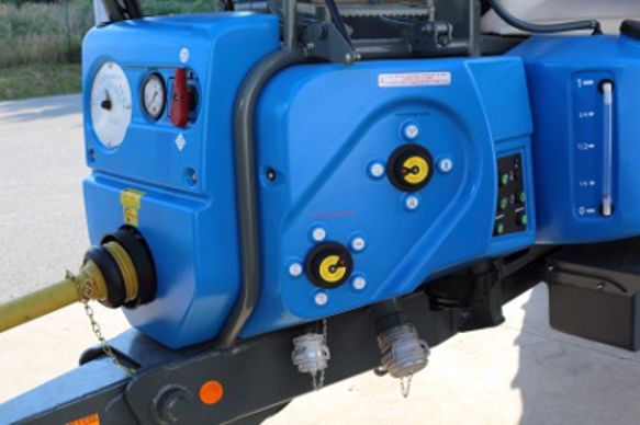 panneau de commande sur Evrard Meteor 6800