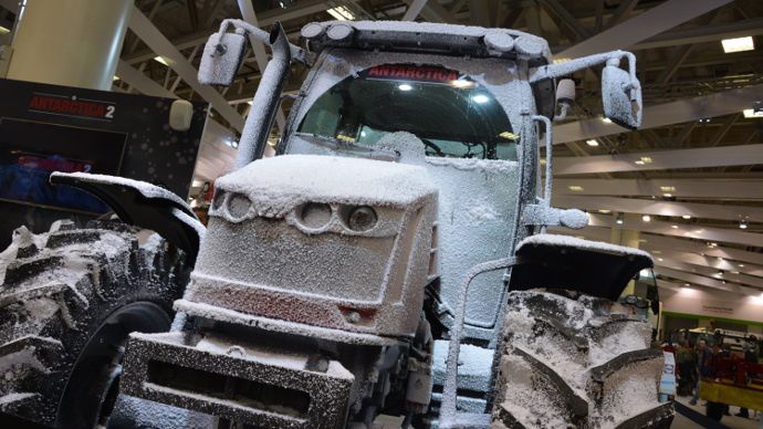 tracteur Massey Ferguson projet Antarctica 2