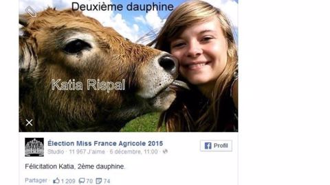 « Miss France agricole » a fait le buzz et excite les médias nationaux « Miss France agricole » a fait le buzz et excite les médias nationaux