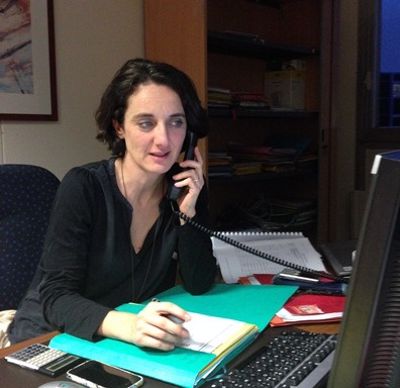 Emmanuelle Briand, Chargée d'affaires en inginieurie sociale au Crédit Mutuel. 