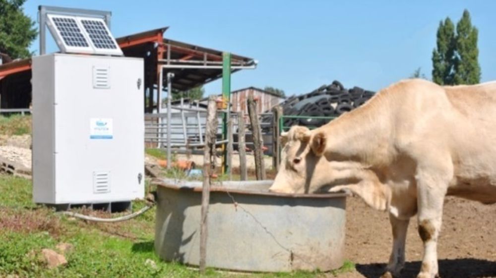 Hysotech trouve une solution pour minéraliser et désinfecter l’eau en prairie