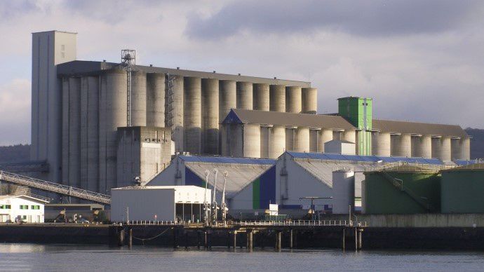 Silos à céréales