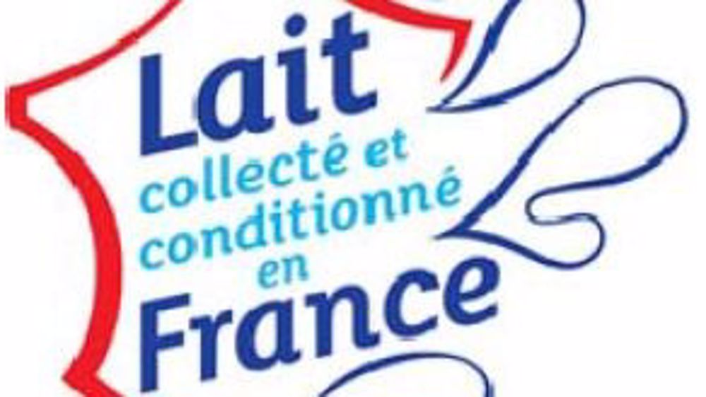 Syndilait a lancé le logo <br />"Lait collecté et conditionné <br />en France" (©Syndilait)