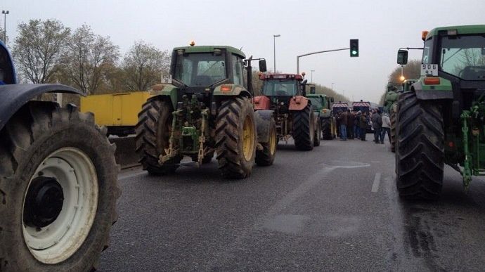Manifestation des agriculteurs