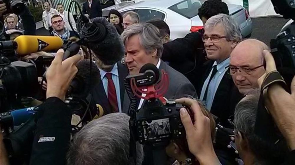 Stéphane Le Foll lors de son arrivée au Space 2015. (©Space)