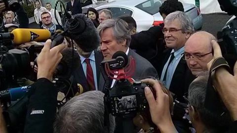 Stéphane Le Foll lors de son arrivée au Space 2015. (©Space)