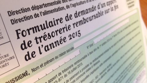 L'apport de trésorerie remboursable voit ses montants augmenter par un arrêté du 17 septembre 2015. (©Terre-net Média)