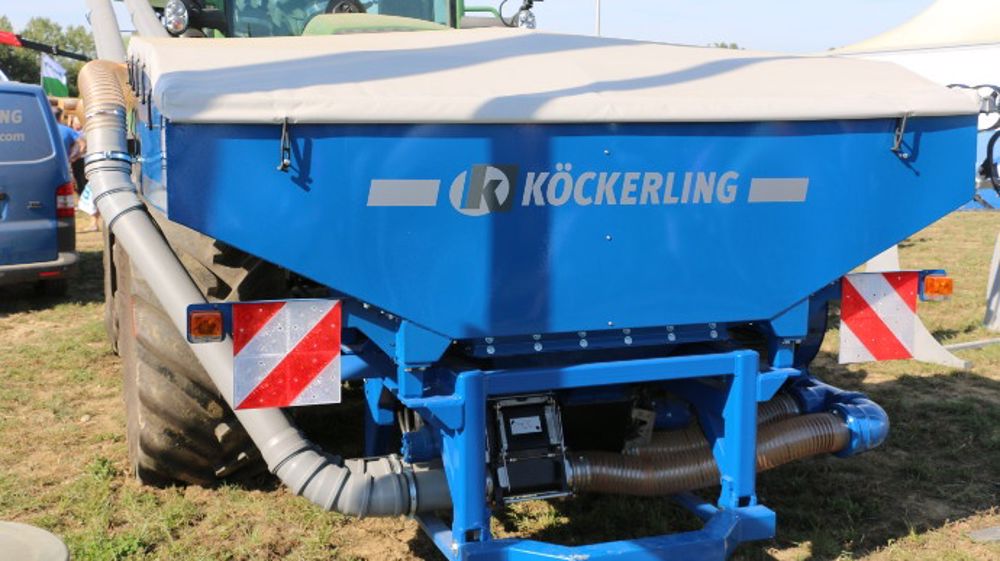 Köckerling trémie frontale FTKL et double distribution (©Terre-net Média)