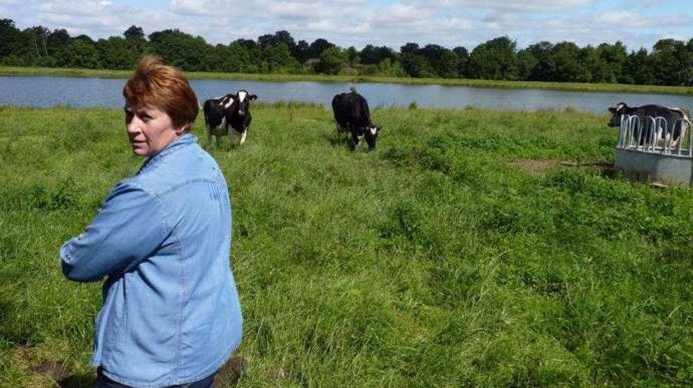 Jacqueline Cottier, présidente de la commission des agricultrices à la Fnsea. Elle est agricultrice dans le Maine-et-Loire avec son conjoint, sur une exploitation de polyculture-élevage, avec des ateliers laitier, bovins viande, et volailles label. (©Anjou Agricole)