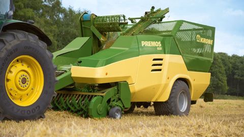 Médaille d'or de l'innovation Agritechnica pour la Premos 5 000. (©Krone) Médaille d'or de l'innovation Agritechnica pour la Premos 5 000. (©Krone)