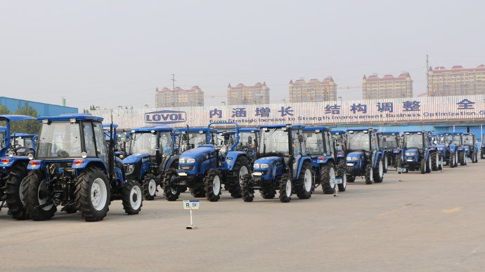 Parc Lovol, leader du marché chinois en part de marché