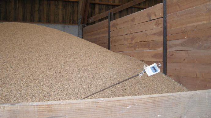Stockage de blé