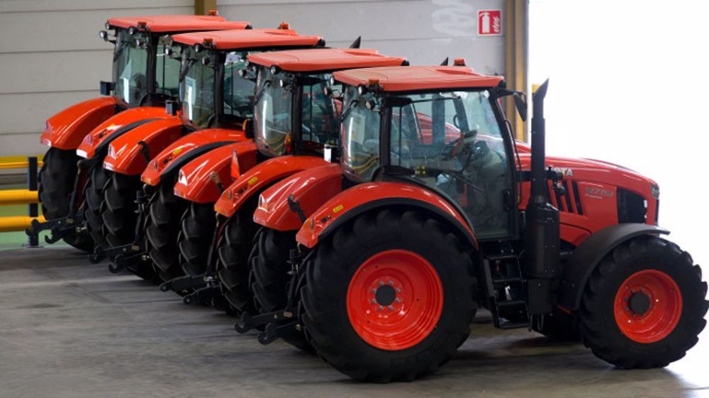 Tracteurs dans l'usine Kubota de Bierne. Est ce le moment d'investir ? (©Terre-net média)