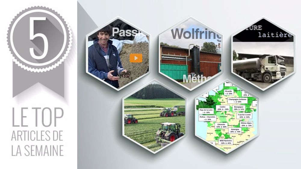 Articles les plus lus cette semaine sur Web-agri. (©Terre-net Média) Articles les plus lus cette semaine sur Web-agri. (©Terre-net Média)