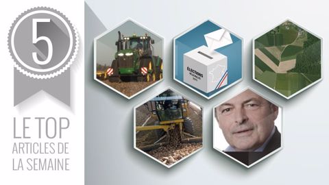 Les cinq articles les plus lus sur Terre-net cette semaine. (©Terre-net Média)