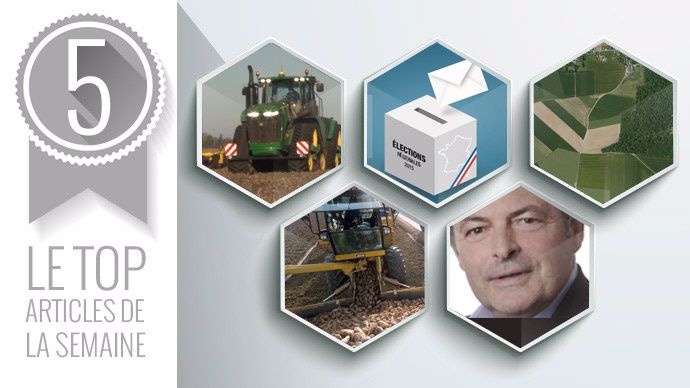 Les cinq articles les plus lus sur Terre-net cette semaine. 