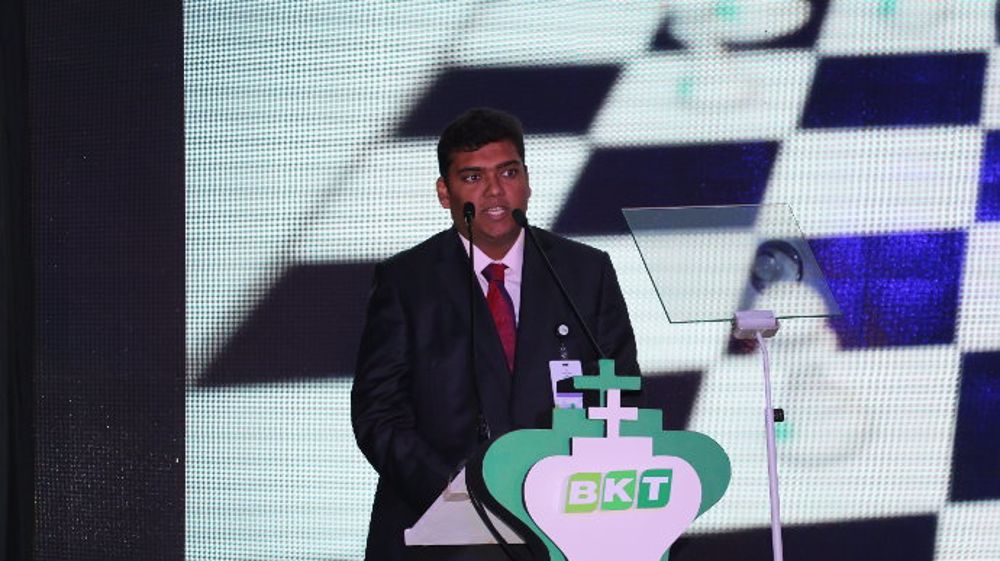 Rajiv Poddard, directeur général du groupe Balkrishna Industries Ltd (©Terre-net-média)