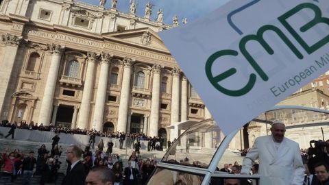 Rencontre du Pape avec l'EMB le mercredi 27 janvier 2016. (©EMB) Rencontre du Pape avec l'EMB le mercredi 27 janvier 2016. (©EMB)