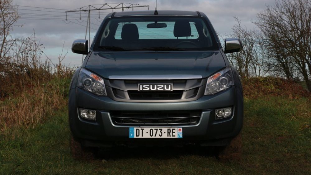 Le D-Max est conçu comme un vrai utilitaire. (©Terre-net Média)