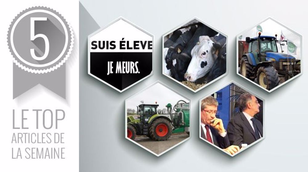 Les articles les plus lus sur Web-agri cette semaine (©Terre-net Média) Les articles les plus lus sur Web-agri cette semaine (©Terre-net Média)