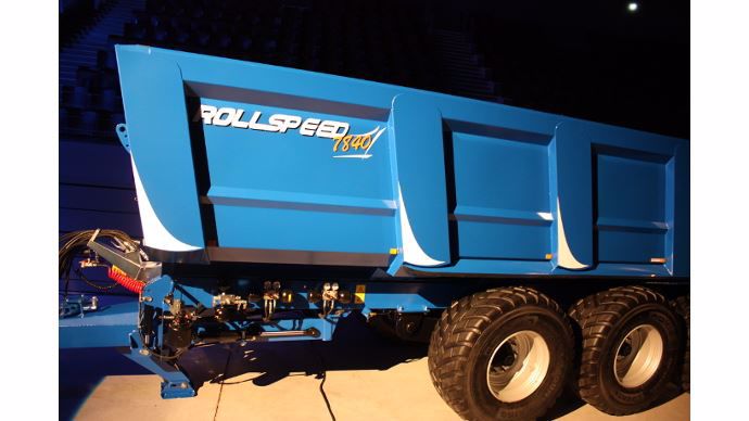 L'unique Rollspeed bleu pailleté est vendue à un concessionnaire belge.