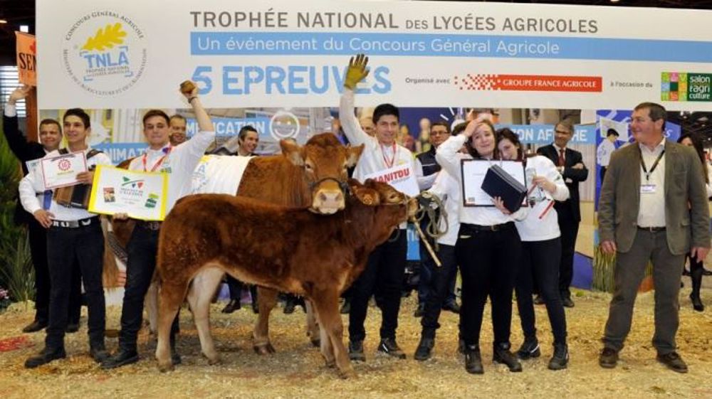 Le <a target="_blank" href="http://tnla-2016-bienplusquedesvaches.blogspot.fr/">lycée agricole Edgard Pisani de Tulle-Naves en Corrèze (19)</a> remporte ce 15e TNLA. (©C. Faimali Groupe France Agricole)
