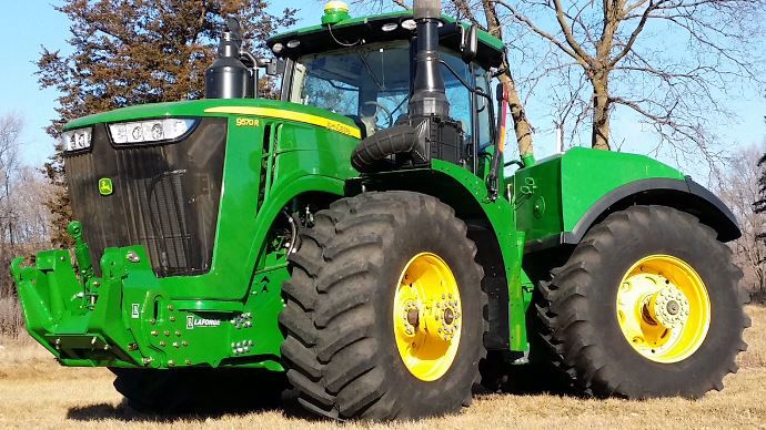 Relevage avant Laforge PowerFold pour John Deere 9R