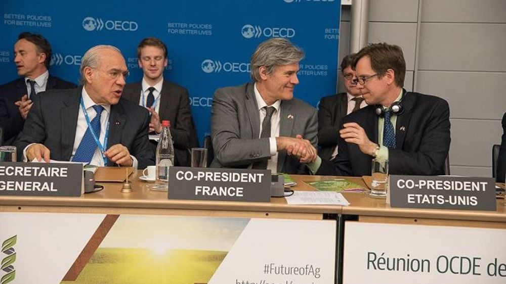 Stéphane Le Foll et son homologue américain Tom Vilsack. (©Xavier Remongin/Min.agri.fr)
