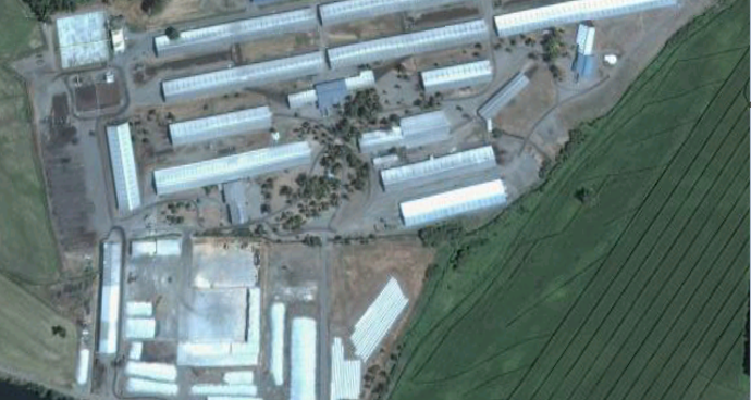 L'exploitation Agricola Ancali vue par satellite !