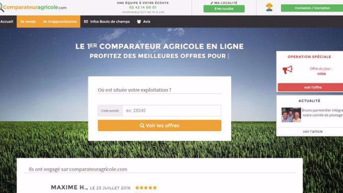 Uberisation de l'agriculture : Un nouveau service pour comparer les prix d'achats et de ventes