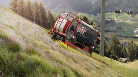 La version LDrive du Lindner Unitrac 112 est l'un des plus puissant de sa catégorie. (©Lindner)