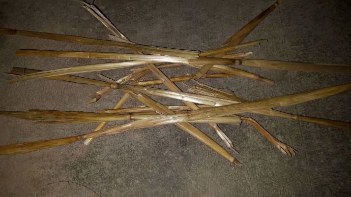 noeuds de la paille de blé