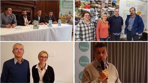 Mercredi 4 et jeudi 5 janvier 2017, les représentants des quatre principaux syndicats agricoles ont présenté leurs traditionnels vœux à la presse. 