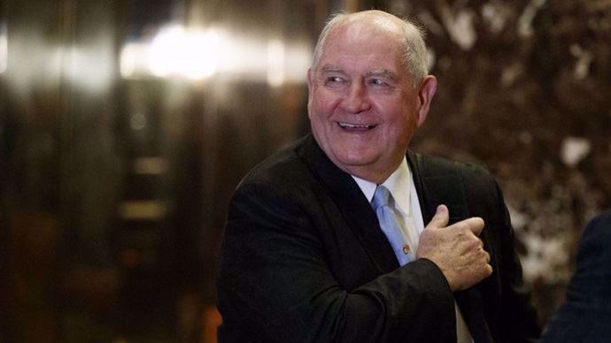 Sonny Perdue, ancien gouverneur de la Géorgie, a été propulsé secrétaire à l'agriculture dans le cabinet de Donald Trump.