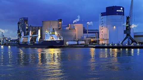 Boortmalt, filiale d'Axereal, se développe à Anvers. (©Axereal)