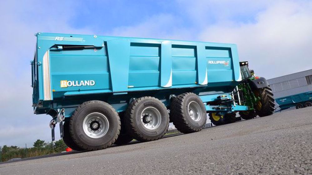 Les Rolland Rollspeed HD n'ont plus de rehausses sauf pour l'ensilage. (©Rolland)