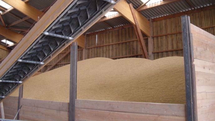 Silos de blé