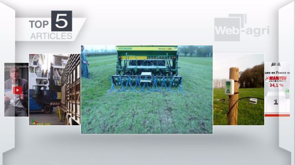Articles les plus lus cette semaine sur Web-agri (©Terre-net Média) 