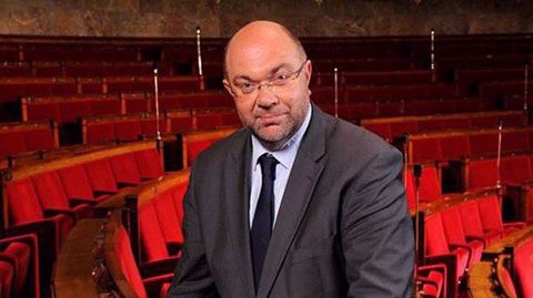 Député de la 3e circonscription de la Manche (Coutances-Valognes) depuis 2012, Stéphane Travert a été l'un des premiers députés à rejoindre Emmanuel Macron. (©Assemblée nationale) 