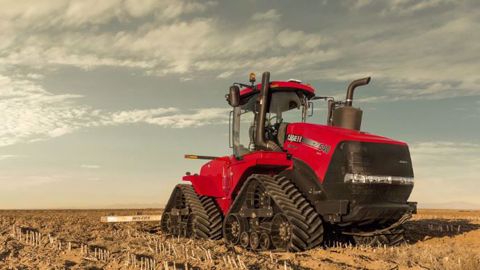 Les nouveaux tracteurs Quadtrac atteignent 613 ch de puissance. (©Case IH)