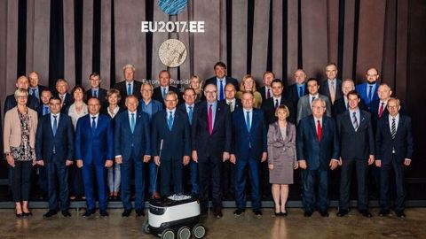 Les ministres de l'agriculture des 28 Etats membres étaient, avec le commissaire à l'agriculture Phil Hogan, réunis en conseil informel à Tallinn, la capitale de l'Estonie, mardi 5 septembre 2017. (©European Union) Les ministres de l'agriculture des 28 Etats membres étaient, avec le commissaire à l'agriculture Phil Hogan, réunis en conseil informel à Tallinn, la capitale de l'Estonie, mardi 5 septembre 2017. (©European Union)