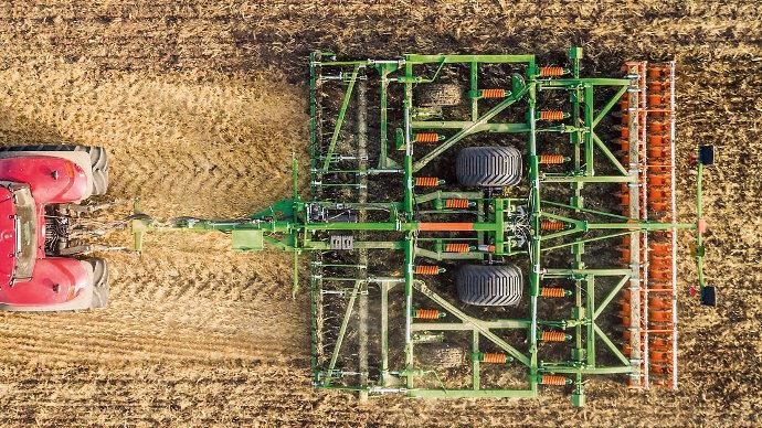 Amazone Ceus, en vue aérienne des disques et des dents