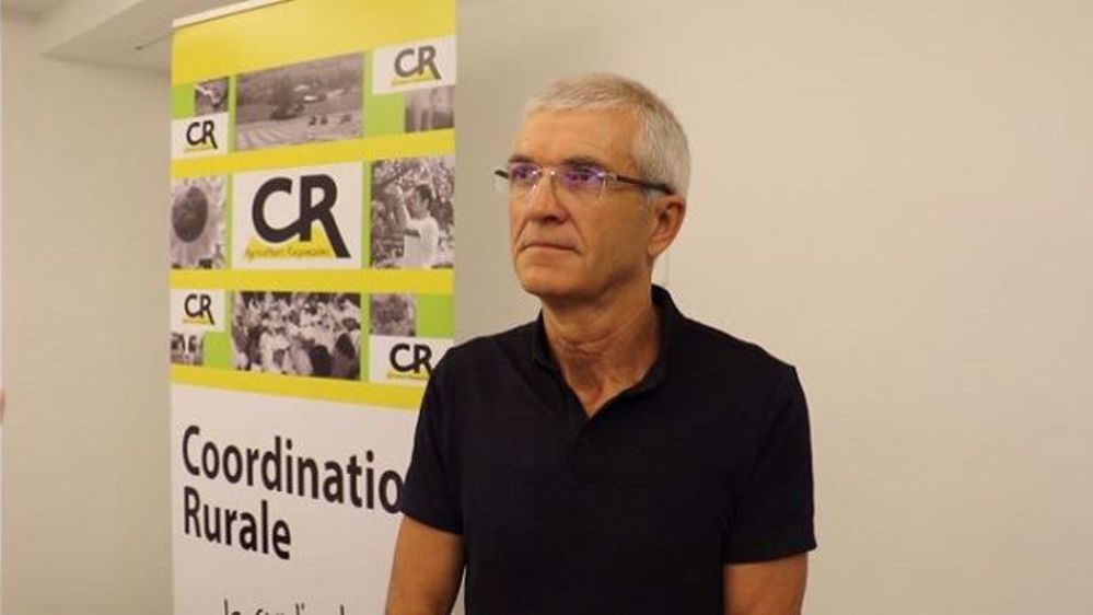 Bernard Lannes, président de la Coordination rurale, en août 2017. (©Terre-net Média)