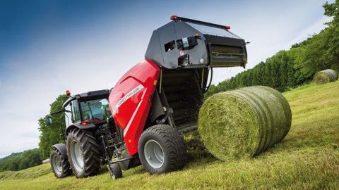 Les presses à balles rondes de Lely arrivent chez Massey Ferguson. (©Massey Ferguson) Les presses à balles rondes de Lely arrivent chez Massey Ferguson. (©Massey Ferguson)