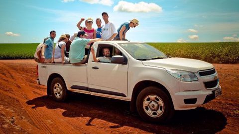 Un groupe lors d'un voyage Agrilys au Brésil. (©Agrilys) Un groupe lors d'un voyage Agrilys au Brésil. (©Agrilys)
